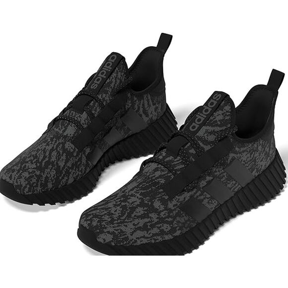 NWT adidas Men's Kaptir 3.0 Sneaker, Black/Grey-SZ 5 - Picture 1 of 7